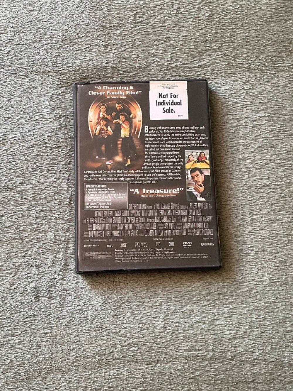 Spy Kids DVD - Picture 2 of 2